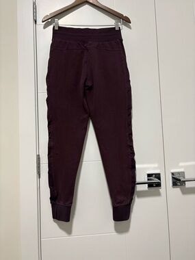 lululemon athletica Burgundy Track Jogger Pants